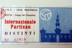 Kup evropskih šampiona 1963/64 | 04.03.1964. | Inter – Partizan 2:1