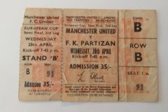 Kup evropskih šampiona 1965/66 | 20.04.1966. | Mančester Junajted - Partizan 1:0