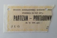Kup UEFA 1974/75 | 23.10.1974. | Partizan - Portdaun 5:0