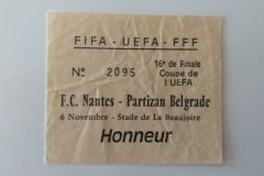 Kup UEFA 1985/86 | 06.11.1985. | Nant - Partizan 4:0