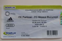 Liga šampiona | 05.08.2015. | Partizan - Steaua 4:2