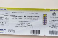 Liga Evrope | 16.08.2018. | Partizan - Nordsjiland 3:2