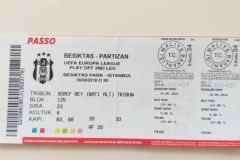 Liga Evrope | 30.08.2018. | Bešiktaš - Partizan 3:0