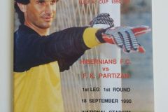 Kup UEFA 1990/91 | 18.09.1990. | Hibernians - Partizan 0:3